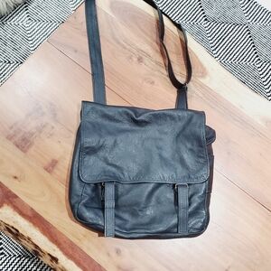 BARNSTORM Vintage 80' Handmade Full Grain Leather Crossbody Sachel Bag
